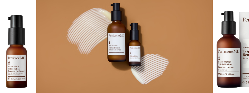 Een nieuwe lancering: de Triple Retinol Renewal Serums