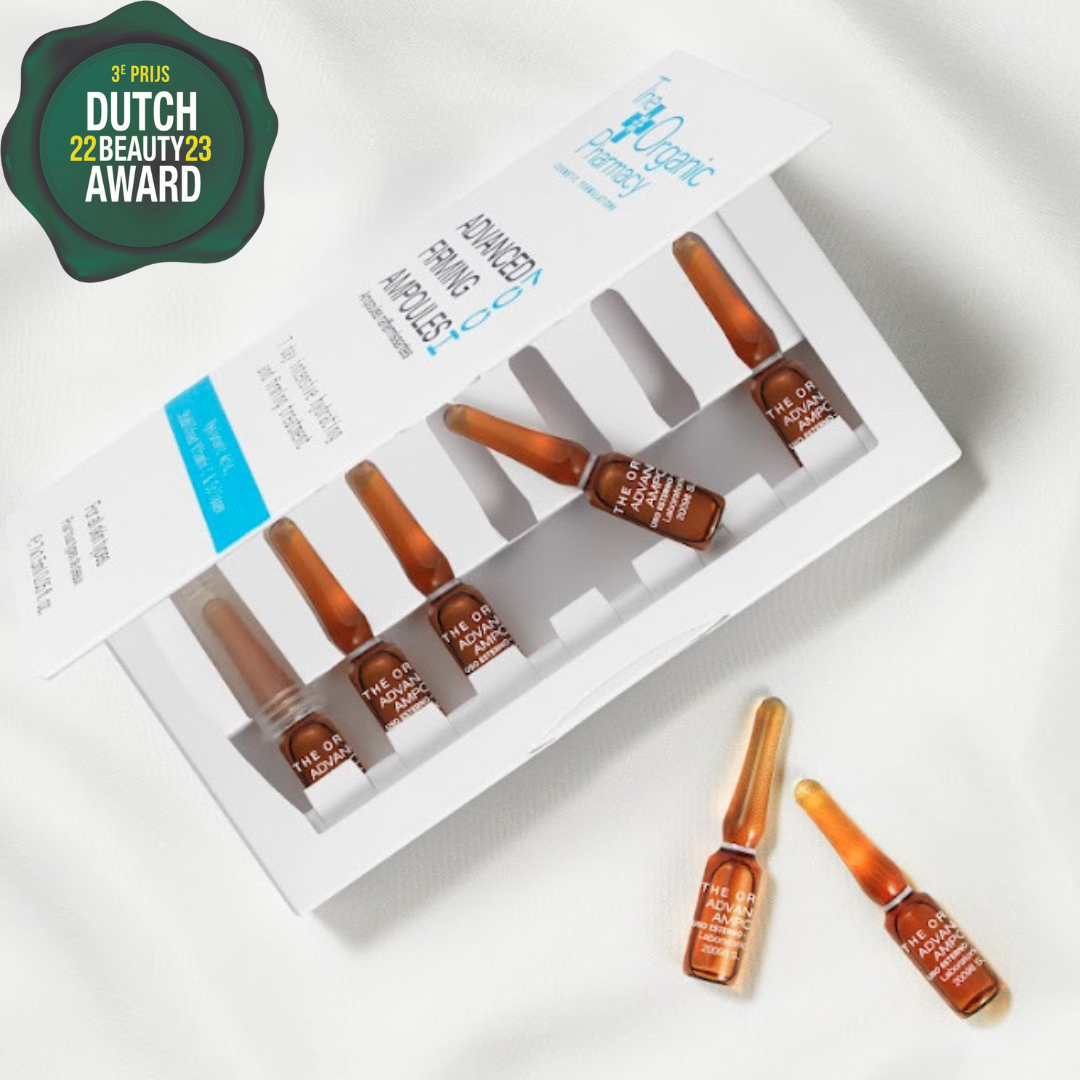 Vier mee: Advanced Firming HCC7 Ampoules van The Organic Pharmacy valt in de prijzen