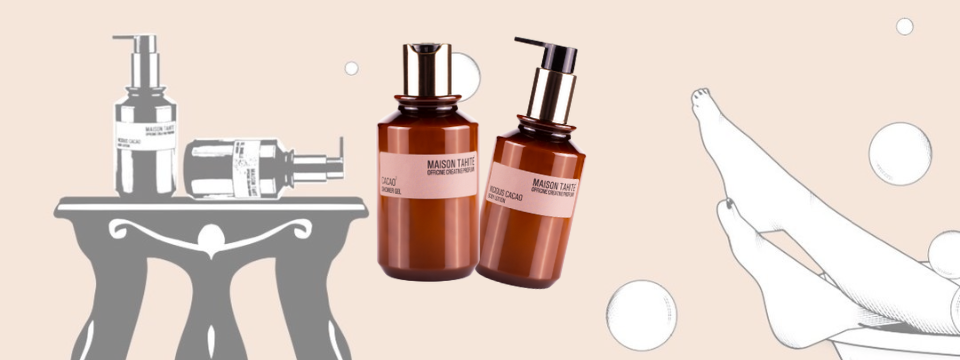 Ontdek de nieuwe body-producten van Maison Tahité